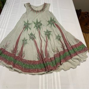 Womens Sleeveless Dress, Beach Cover Up, House Dress (No size see measur…